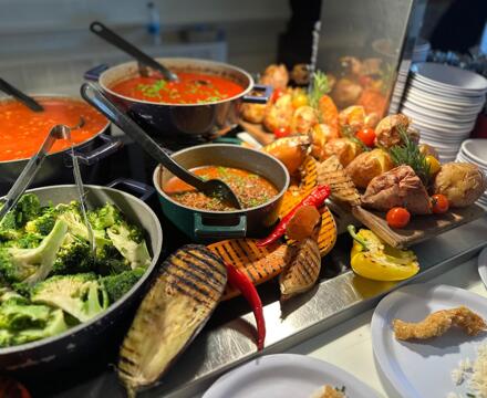 Lunch at Parkside School