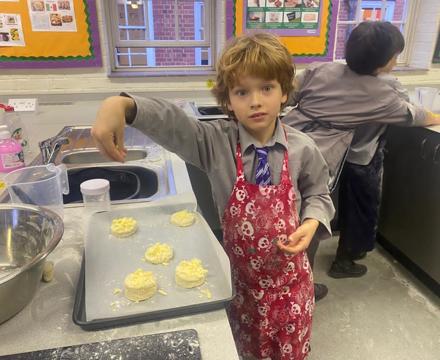 Yr 4 cheese scones