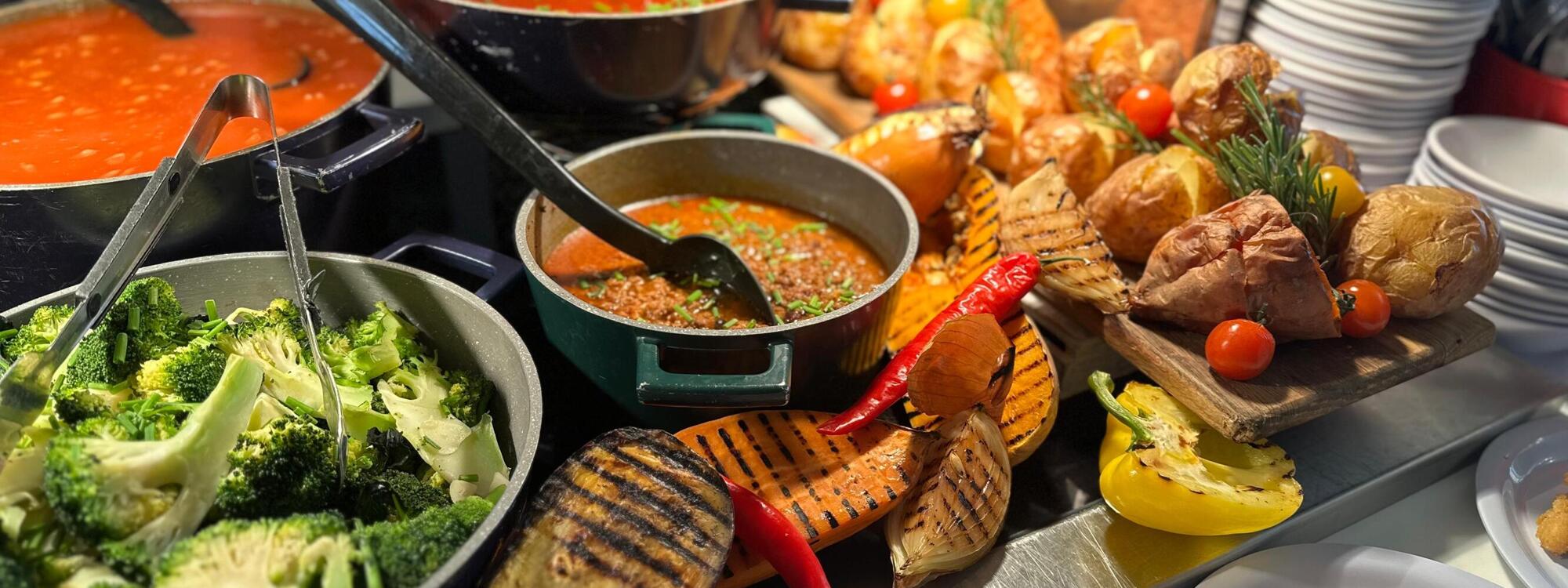 Lunch at Parkside School